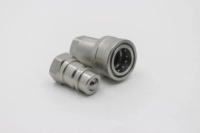 Vanne à boisseau sphérique série ISO5675 YCA G1 en acier au carbone, raccord rapide hydraulique, accouplements hydrauliques à déconnexion rapide