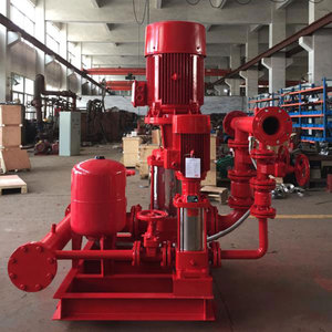 Ensemble de pompes à incendie multi-étages à faible pression sur châssis, à double alimentation, avec unité d'équipement de surpression, certifié ISO9001 1 - Product Image 4