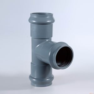 Pn10 pvc y tee מיוחד מתאים המפעל הסיני מיוצר עמיד פוליפרופילן פלסטיק הליהוק pvc - Product Image 2