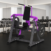 Machine à crunches abdominaux assis, équipement de musculation pour abdominaux, usage commercial en salle de sport