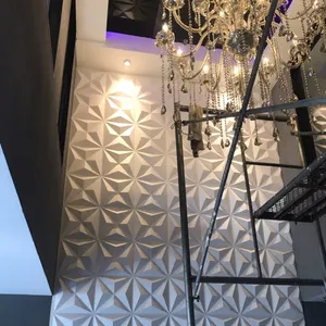 중국 제조 업체 인테리어 침실 벽 디자인 스티커 3D 벽 패널 PVC 벽지 장식