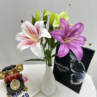 Arrangement de fleurs artificielles en soie pour anniversaire et accessoires de photographie, décoration florale 3D réaliste faite à la main, style moderne