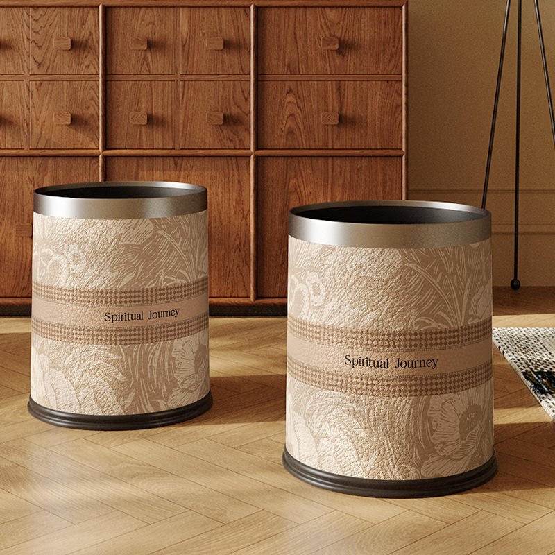 Cubo de basura de cuero Saint-germain de 10L