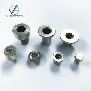 T Type Nut Carbon Steel Welding Furniture Nuts Round Base Screw-In Tee Nut Stainless Steel M6 M8 M10 M12