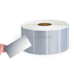 Nhãn Dán PET Bạc Mờ Tùy Chỉnh Nhãn Phim Mờ Bóng Giấy Tự Dính Cho Máy In Truyền Nhiệt - Product Image 2
