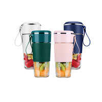 Persoonlijke Draagbare 380Ml 2 4 6 Blades Juicer Machine Voedsel Blender Verse Vruchtensap Maker Usb Oplaadbare Sap Cjuicer blender