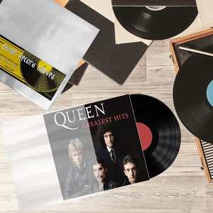 Vente en gros, pochettes extérieures transparentes en vinyle <span class=keywords><strong>de</strong></span> 3 Mils, recharge Double face, manchon en plastique pour classeurs <span class=keywords><strong>de</strong></span> stockage <span class=keywords><strong>CD</strong></span> et DVD - Product Image 6