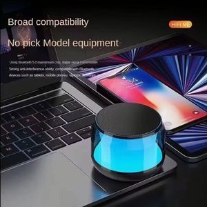 <b>Mini</b> Portable BT <b>Speaker</b> Metal TWS S100 Interconnection Super Small Steel Stereo Wireless Loud <b>Speaker</b> - Product Image 5