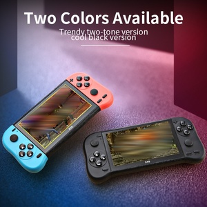 Vente en gros X50 5.1 pouces écran <span class=keywords><strong>HD</strong></span> Console de jeu rétro portable pour enfants cadeaux 8G 6000 + jeux Lecteur de jeu numérique portable - Product Image 2