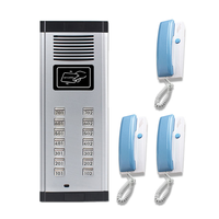Système d'interphone à 2 fils, interphone audio pour plusieurs appartements, immeubles de grande hauteur