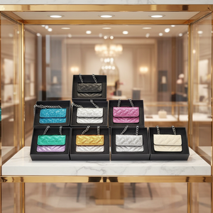 Bolsos de Mano y Bandolera de Diseño para Mujer, Estilo Mini Kurtting 2026, Bolsos Pequeños de Moda Geigers de PU con Cierre de Cremallera y Zapatos - Product Image 1