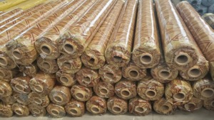 Nhà máy trực tiếp tùy chỉnh PVC in ấn phim UV chống thấm nước trong nhà Non-Slip thân thiện với môi LVT Sàn Vinyl 100 + - Product Image 3