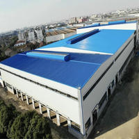 Suministro directo de fabricantes Edificios de fábrica de almacén de estructura de acero prefabricados pesados económicos para talleres