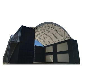 W66'xL40' Haute qualité PVC dôme étanche expédition industrielle conteneur solide abri <span class=keywords><strong>tente</strong></span> <span class=keywords><strong>de</strong></span> <span class=keywords><strong>stockage</strong></span> pour l'équipement - Product Image 2