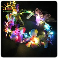 Karangan Bunga Lily LED Warna-warni, Ukuran Dapat Disesuaikan, Cocok untuk Anak Perempuan dan Wanita