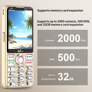 Nouveau téléphone portable pour personnes âgées avec fente pour carte SIM, grand écran de 2,8 pouces, positionnement, 4G Full Netcom, autonomie ultra-longue, corps ultra-fin, 2500 mAh - Product Image 4