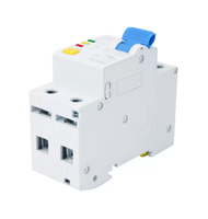 Disjoncteur de protection contre les arcs électriques AFDD, détection des étincelles, des fuites électriques et des courts-circuits RCBO