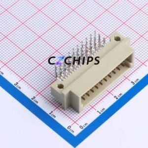 9001-15301C00A DIN41612 Connector Bent Lead Through Hole,P=2.54mm Connector 30P 3 2.54mm Right Angle Insert - Product Image 1