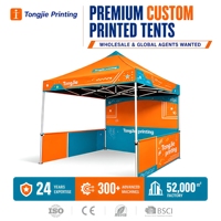 Tente de salon professionnelle 10x20, robuste, imperméable et pliable, pour exposition, sport et usage commercial
