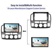 Cadre de Tableau de Bord Radio Android 9 Pouces pour SUZUKI Grand Vitara XL-7 2001-2006, Kit Façade DVD Voiture, Accessoires d'Intérieur en Gros