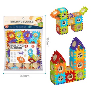 Samtoy Preschool 108PCS DIY <strong>Block</strong> House Assembly Toys <strong>Waffle</strong> <strong>Blocks</strong> Puzzle Play Stem Interlocking Building <strong>Blocks</strong> for Kids - Product Image 6