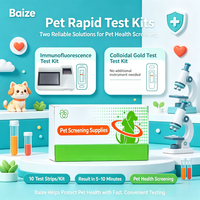 Kit de dépistage de la protection immunitaire des animaux de compagnie, test de détection multi-anticorps vétérinaire pour la surveillance de l'état immunitaire des chiens et des chats