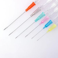 Kit de cathéters perforants creux en acier inoxydable 14G 16G 18G 20G 22G 24G pour piercing nombril, nez et art corporel