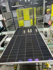 Panel Fotovoltaico de Doble Vidrio Eficiente de 630W, Módulo Solar de Gran Formato, Celda Solar de Montaje en Suelo, Modelo <span class=keywords><strong>Rizen</strong></span> Solar para - Product Image 5