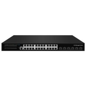 Sunsoont 24-Port 2.5g L3 Quản Lý chuyển đổi với 10G SFP 2.5g <span class=keywords><strong>Ethernet</strong></span> chuyển đổi tính năng QoS và SNMP chức năng - Product Image 1