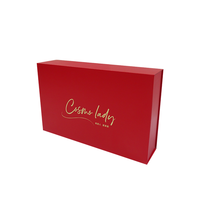 Boîte cadeau en papier rigide laminé magnétique à rabat unique pliable, boîte en papier colorée pour fleurs fraîches, vente en gros