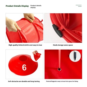 Set di secchi da spiaggia per Pickleball portatili esclusivi in plastica per giocare a <span class=keywords><strong>Golf</strong></span> e scheggiatura - Product Image 5