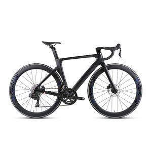 Bicicleta de Carretera de Carbono R12 Wheeltop Eds Tx 24s con Cambio Inalámbrico, Frenos de Disco Hidráulicos, Ruedas de Aluminio de 38mm, R12pro de 24 Velocidades - Product Image 1
