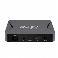Kotak TV Pintar Quad Core XS97 K1 Langsung dari Pabrik H313 Android 10 100M LAN Dual WiFi Desain Khusus
