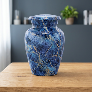 Can Be Floor Tall Vase Home Decor High Quality Vintage Modern Metal <b>Ginger</b> <b>Jar</b> Zebra Pattern - Product Image 1