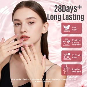 Gel de Extensión de Uñas de 15 ml, Sin HEMA, de Secado Rápido, Autonivelante, Gel Constructor de Estructura, Gel Constructor de Uñas Biab - Product Image 2