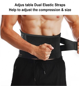 Ceinture lombaire médicale antidérapante à 6 baleines, soutien de la taille réglable, respirante, soulagement de la douleur dorsale - Product Image 2