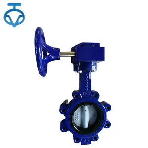 Can be customized in batches 8 inch ss clamp butterfly valve