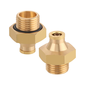 Conector Recto Macho Boeray DOT de Latón para Sistemas de Aire Industriales para Camiones 177.V20566175, Aprobado por D.O.T., Forjado y Liso - Product Image 1