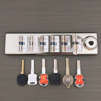 Clé en laiton Master Lock Pick Set Clés vierges pour la cueillette du cylindre de serrure