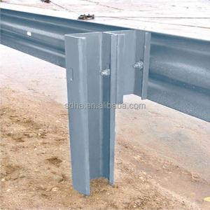 Barandilla de acero W <span class=keywords><strong>Beam</strong></span> a prueba de choques, barrera de seguridad vial de alto tráfico para protección de carreteras - Product Image 4