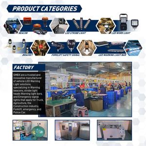 Прямая Продажа с фабрики, новый R65 IP6K9K светодиодный стробоскоп 12v-24v двойной Одноцветный световой сигнал в Янтарном синем красном зеленом цвете - Product Image 6