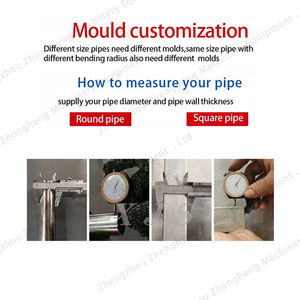 WG26 WG38 WG51 WG76 Tubo Redondo Dobrador De Tubo Quadrado CNC Moldes Personalizados Máquina De Dobra De Tubos De Aço Inoxidável - Product Image 6