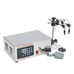 Machine de remplissage semi-automatique à double buse pour flacons de parfum et liquides oraux, pompe péristaltique, remplisseuse de petites bouteilles de 50 ml - Product Image 2
