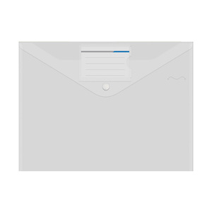 Custom Thickened <strong>Envelope</strong> Folder Snap Closure PP 10 Pcs/pack - Product Image 5