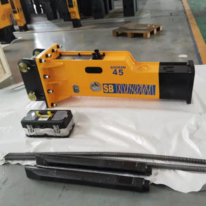 Martillo Hidráulico Tipo Caja SB45 con Cincel de Varilla de 85mm para Excavadoras de 7-14 Toneladas, Demolición, Construcción, Retroexcavadoras y Minicargadoras - Product Image 1