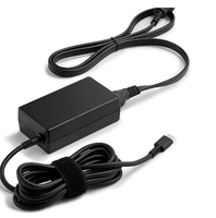Adaptateur secteur USB-C LC HP 65W, chargeur rapide pour EliteBook 840 850 G5 G6 G7 ProBook 450 G7 Spectre X360 TPN-LA11