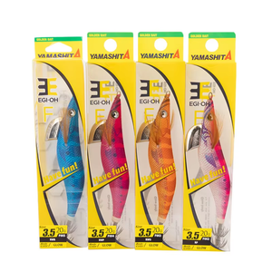 Nuevo Señuelo Artificial Luminoso <span class=keywords><strong>Yamashita</strong></span> ABS Trout Egi-Oh F Squid, Super Brillante, <span class=keywords><strong>3.5</strong></span>/20G/105MM 3.0/15G/90MM, para Pesca en Playa y Océano - Product Image 2
