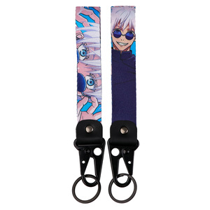 10 designs de porte-clés Satoru Gojo Kugisaki Nobara bec d'aigle, logo anime double face, breloque de sac, porte-clés de poignet - Product Image 4
