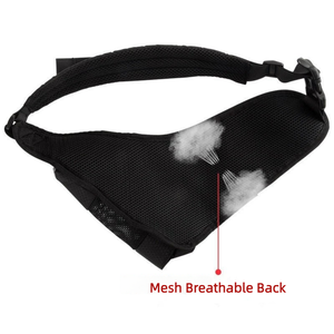 Cycling Lightweight Waterproof Fanny Pack Pack Zipper Closure Running Belt With Water Bottles Holder Pocket Women Waist <b>Bag</b> - Product Image 3