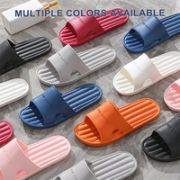 Chaussons de douche antidérapants en EVA souple à bout ouvert pour hommes et femmes, grandes tailles, été, maison, salle de bain, piscine, hôtel